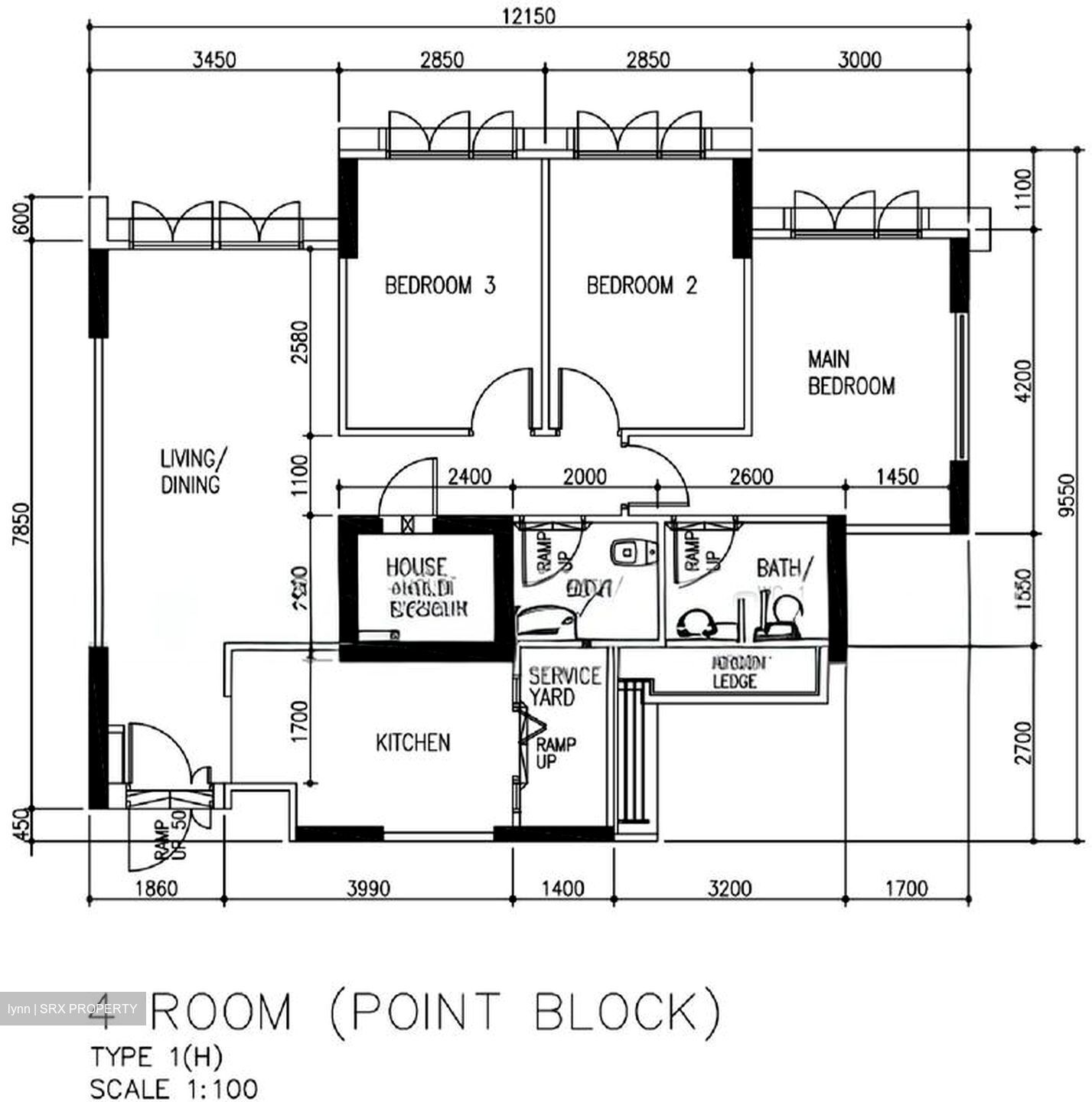 Blk 673A Waterway Banks (Punggol), HDB 4 Rooms #534200551
